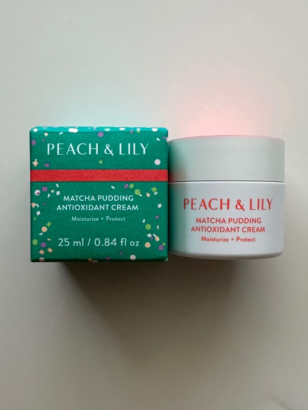 New in Box Peach & Lily Matcha Pudding Antioxidant Cream